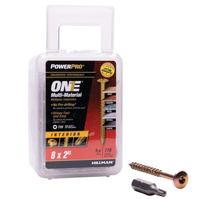 XBX-TRUSS ONE SCR YZ 8X2 1LB B