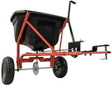 Agri-Fab 45-0527 Tow Spreader, 17,500 sq-ft Coverage Area, 110 lb Hopper, Poly Hopper, Pneumatic Wheel