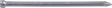 Hillman 122500 Wire Nail, 1/2 in L, Steel, Bright, Brad Head, Thin Shank, 1.75 oz, Pack of 6