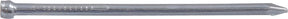 Hillman 122500 Wire Nail, 1/2 in L, Steel, Bright, Brad Head, Thin Shank, 1.75 oz, Pack of 6