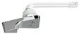 Plumb Pak PP836-25 Toilet Flush Lever, Front Mounting, 4 in L Flush Arm, Plastic, Chrome-Plated