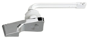 Plumb Pak PP836-25 Toilet Flush Lever, Front Mounting, 4 in L Flush Arm, Plastic, Chrome-Plated