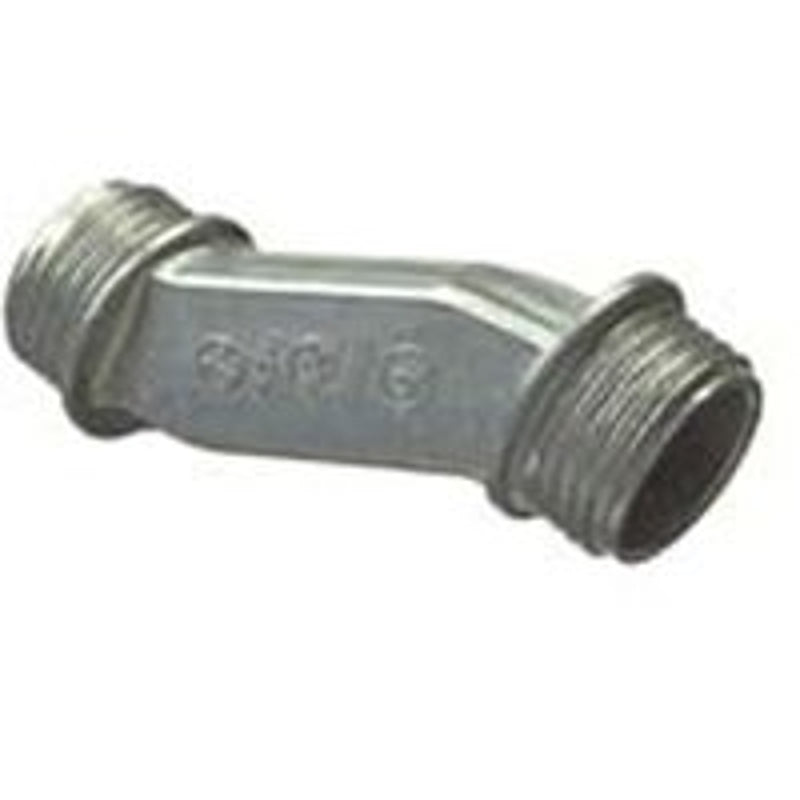 Halex 90401 Rigid Offset Nipple, 1/2 in, Zinc, 1/BAG