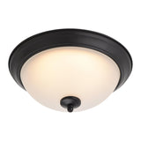 Boston Harbor OG24004 Ceiling Light, LED Lamp, Aluminum Fixture, Matte Black Fixture