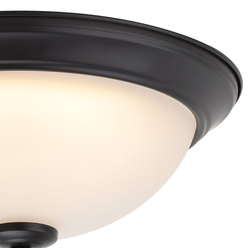 Boston Harbor OG24004 Ceiling Light, LED Lamp, Aluminum Fixture, Matte Black Fixture