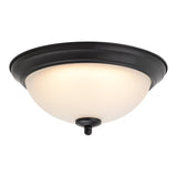 Boston Harbor OG24004 Ceiling Light, LED Lamp, Aluminum Fixture, Matte Black Fixture