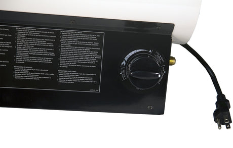 Reddy Heater Forced Air Heater, 100 lb Fuel Tank, Propane, 70K-125K Btu, Variable, 99 % Efficiency