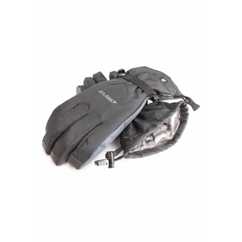 Seirus Heatwave Accel M Rip Stop Shell Insulated Black Cold Weather Gloves