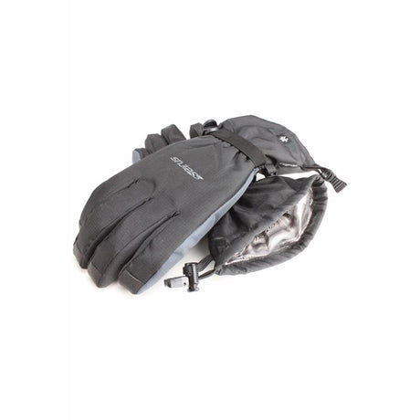 Seirus Heatwave Accel M Rip Stop Shell Insulated Black Cold Weather Gloves