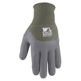 Wells Lamont Hydrahyde Women's Winter Work Gloves Gray/Green M 1 pk