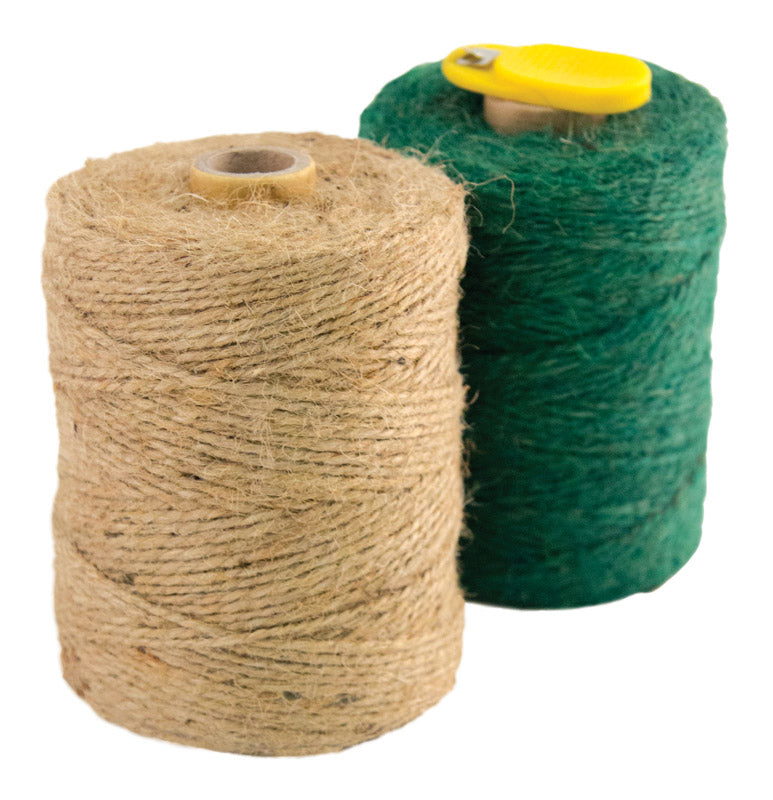Ace #24 in. D X 500 ft. L Green/Natural Twisted Jute Twine