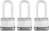 Master Lock Magnum Series M1XTRILH Padlock, Keyed Alike Key, Octagonal Shackle, 5/16 in Dia Shackle, 2 in H Shackle