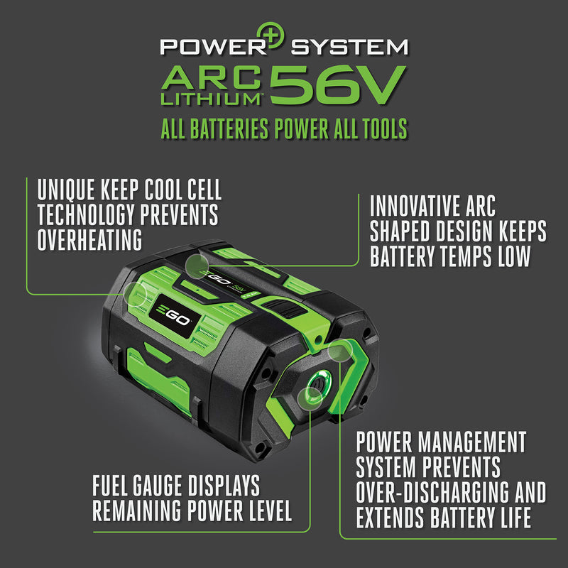 EGO 56V Power+ BA4200T 7.5 Ah Lithium-Ion Battery 1 pc