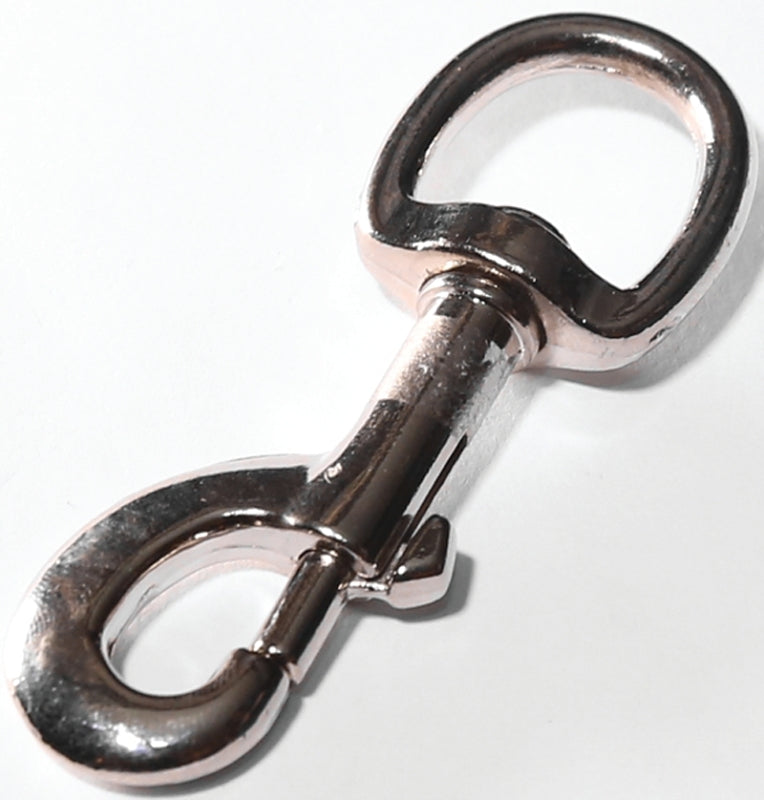 Baron 225-1/2 Bolt Snap, 250 lb Working Load, Zinc Aluminum Alloy, Nickel