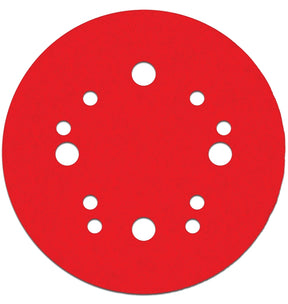 Diablo DCD050080H04G Sanding Disc, 5 in Dia, 80 Grit, Coarse, Ceramic Abrasive, 12-Hole
