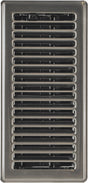 Imperial RG3300 Floor Register, 4 in L, 10 in W, Steel, Brushed Nickel
