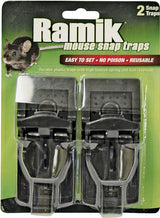 Neogen 116221 Snap Trap, 1-Touch, Plastic, For: Mice, Pack of 12