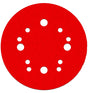 Diablo DCD050180H04G Sanding Disc, 5 in Dia, 180 Grit, Fine, Ceramic Abrasive, 12-Hole