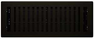 Imperial RG3435 Floor Register, 12 in W Duct Opening, 4 in H Duct Opening, Polystyrene, Bronze Age