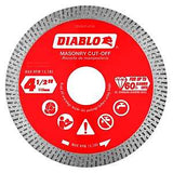Diablo DMADC0450 Saw Blade, 4-1/2 in Dia, 5/8 in, 20 mm, 7/8 in Arbor, Continuous Rim