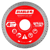 Diablo DMADC0450 Saw Blade, 4-1/2 in Dia, 5/8 in, 20 mm, 7/8 in Arbor, Continuous Rim