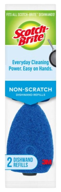 Scotch-Brite 483-7-RSC Dishwand Refill, Plastic Handle