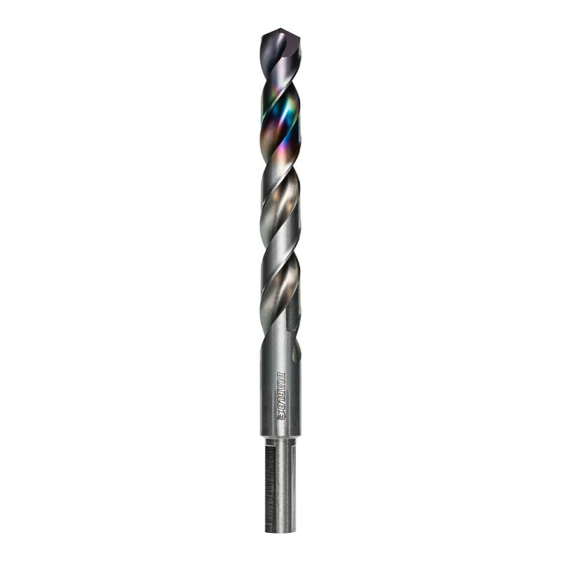 Diablo Metal Demon DMD3164JP1 Drill Bit, 31/64 in Dia, 5.9 in OAL, Three-Flat Reduced Shank, Pack of 6