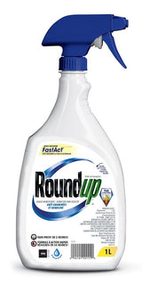 Roundup 5015112 Non-Selective Herbicide, Liquid, Clear to Turbid, 1 L