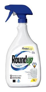 Roundup 5015112 Non-Selective Herbicide, Liquid, Clear to Turbid, 1 L