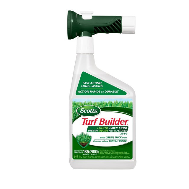 Scotts Turf Builder 23103 Lawn Food, 946 mL, Liquid, 29-0-3 N-P-K Ratio