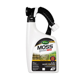 Miracle-Gro Moss B Gon Max 4665105 3-in-1 Weed Killer, 1 L Bottle