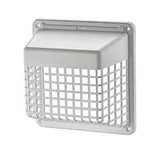 Lambro 1491WG Universal Hinged Vent Guard, Polymer Resin, White, For: 3 in and 4 in Hoods and Louvered Vents