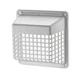 Lambro 1491WG Universal Hinged Vent Guard, Polymer Resin, White, For: 3 in and 4 in Hoods and Louvered Vents