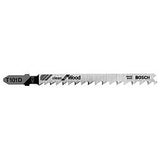 Bosch T101D Jig Saw Blade, 4 in L, 5 to 6 TPI
