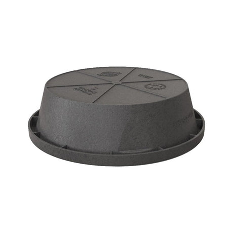 Red Barn 5600103 Feed Pan, 3 gal, Rubber, Black