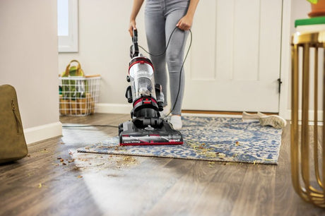 Bissell CleanView Series 3536C Upright Vacuum Cleaner, Multi-Level Filter, 25 ft L Cord, Red Berends