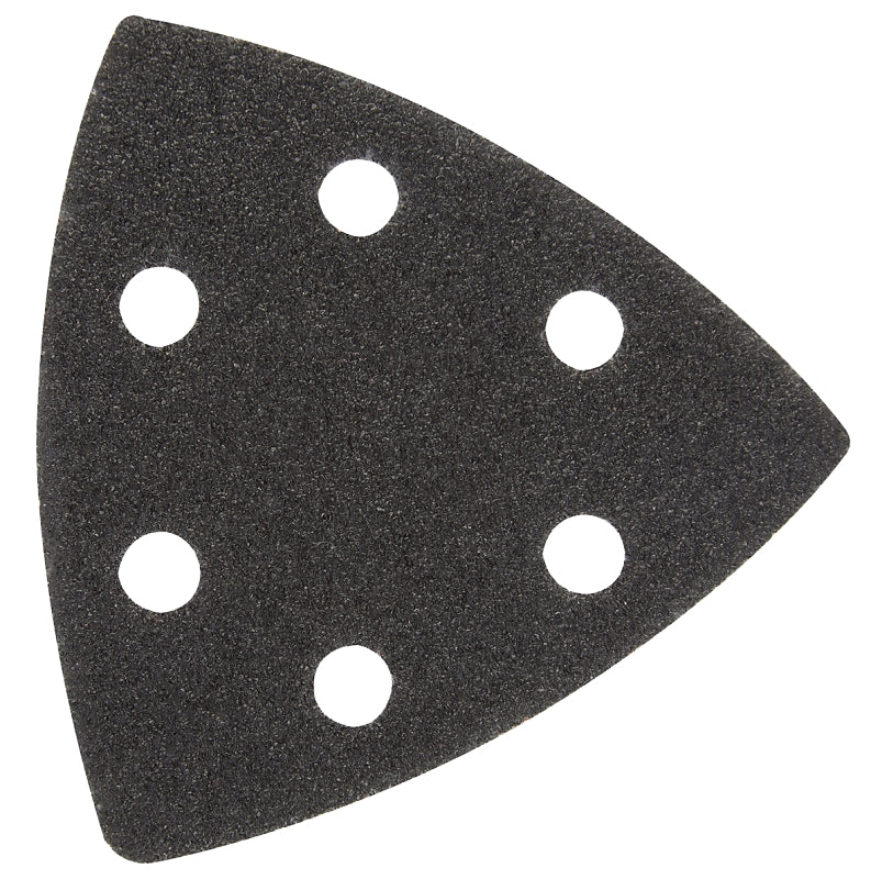 Milwaukee 49-25-2060 Triangle Sandpaper, 60 Grit, Silicone Carbide Abrasive, 3-1/2 in L