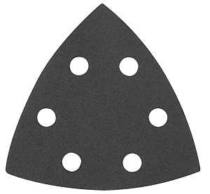 Milwaukee 49-25-2240 Triangle Sandpaper, 240 Grit, Silicone Carbide Abrasive, 3-1/2 in L