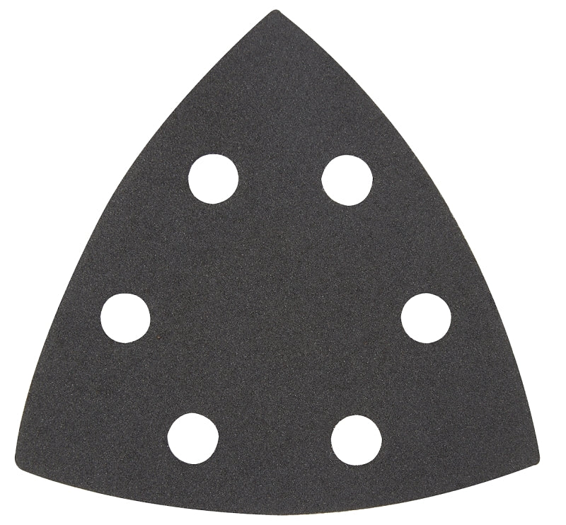 Milwaukee 49-25-2240 Triangle Sandpaper, 240 Grit, Silicone Carbide Abrasive, 3-1/2 in L