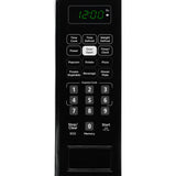 Danby DBMW0721BBB Countertop Microwave, 0.7 cu-ft Capacity, 700 W, 2 Cooking Stages, Metal, Black