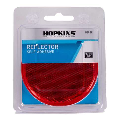 Hopkins Red Round Reflector 1 pk, Pack of 3