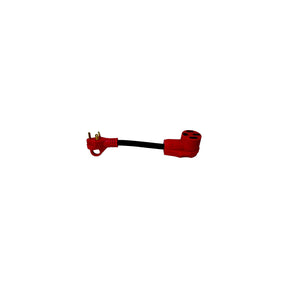 Valterra 30AM-50AF Adapter Cord with Handle, 12″, Bulk
