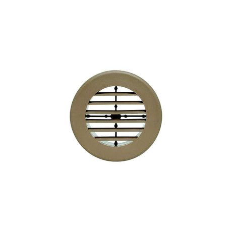 Valterra Non-Dampered Heating &amp; A/C Register, Beige