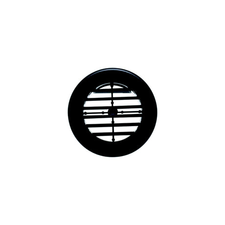 Valterra Non-Dampered Heating &amp; A/C Register, Black