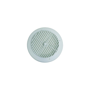 Valterra 4" Louvered Heating &amp; A/C Register, White