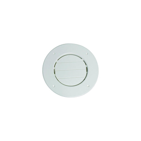 Valterra 4" Dampered Heating &amp; A/C Register, White