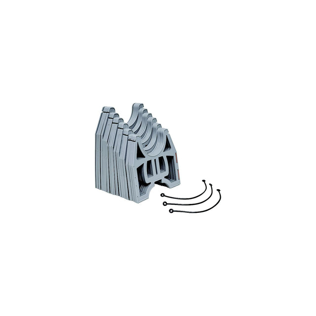 Valterra 10' Standard Slunky RV Drain Hose Support, Grey