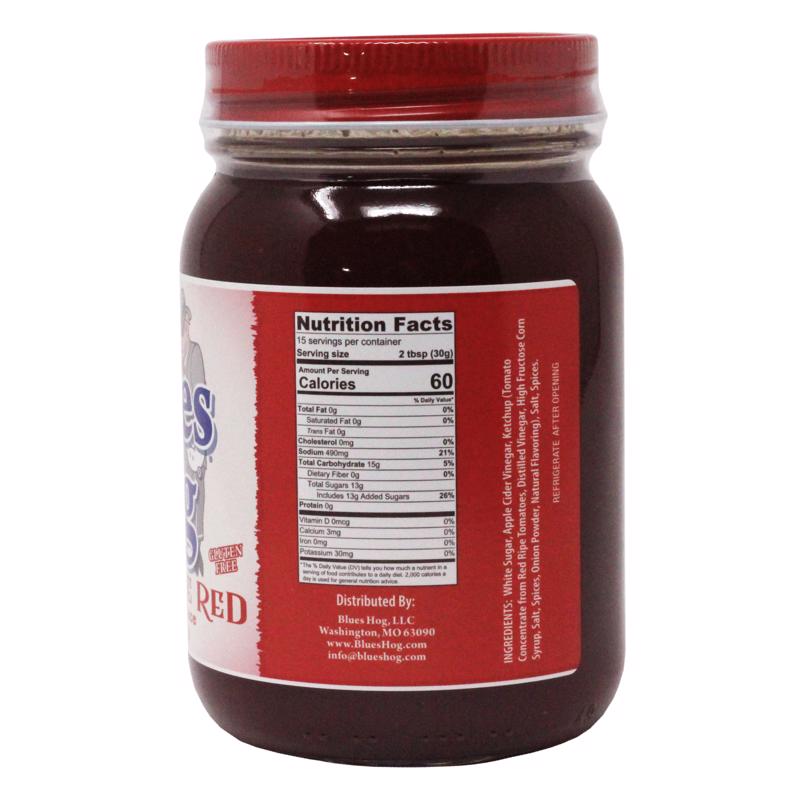 Blues Hog Tennessee Red BBQ Sauce 19 oz, Pack of 6