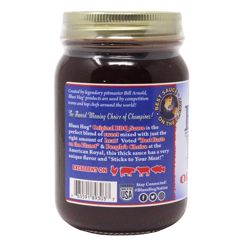 Blues Hog Original BBQ Sauce 20 oz, Pack of 6
