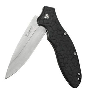 Kershaw OSO Sweet Series 1830 OSO Sweet Knife, 3 in L Blade, Stainless Steel Blade, 1-Blade, Black Handle